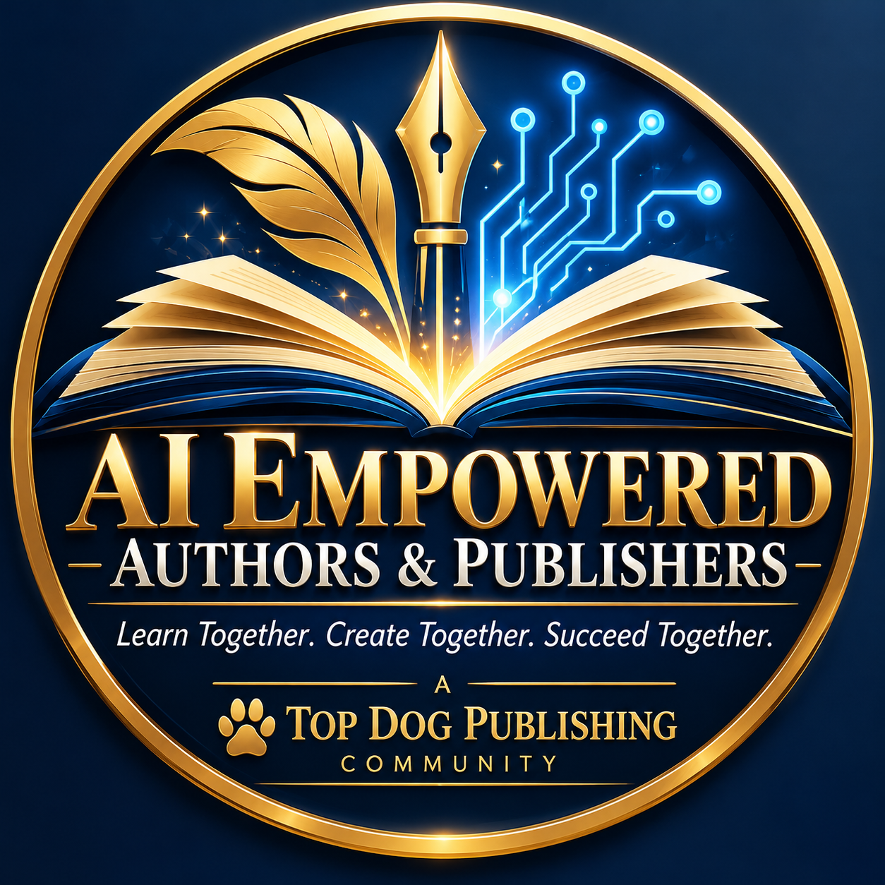 AI Empowered Authors and Publishers community emblem